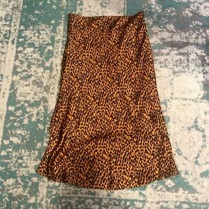 Dressed in LaLa boutique leopard skirt size large